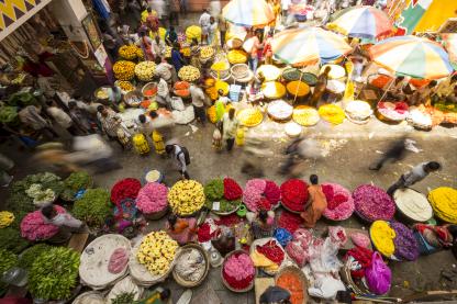 KR Flower Market, Bangalore, India - iStock/Adrian Catalin Lazar